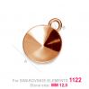 Pendant setting for Rivoli - OKSV 1122 12MM CON 1H