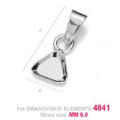Base for pendants Swarovski 4481 - PPC 6 WI V2