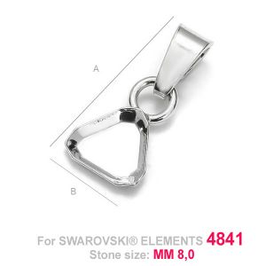 Base for pendant Swarovski 4841 - PPC 8 WI V2