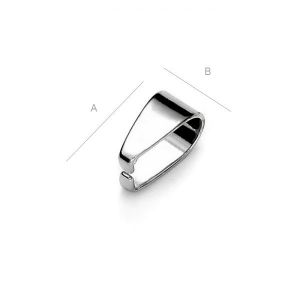 Pendant Bail for Swarovski, Jewelry Findings, KRW 1 V2 Pendant Bail for Swarovski, Jewelry Findings, KRW 1 V2