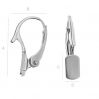 Leverback for Swarovski 2493  - BA 33