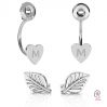 Swing Ohrringe herz - LK-0583