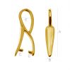Decorative bails for Swarovski - KRP 22
