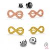 Unendlich ohrringe post - LK-0589