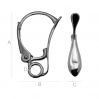 Ohrhaken klapp brisuren 925 silber - BA 34