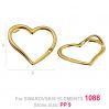 Heart base for Swarovski 1088 - S-CHARM 106