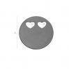Round charms for engraving - LK-0059