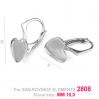 Base for earrings Swarovski 2808 - HKSV 2808 10MM BA