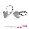 Base for earrings Swarovski 2808 - HKSV 2808 10MM BA