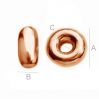 Donut silver spacer - OPG 5,5