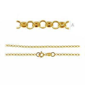 Rolo Chain, Silver Chains, ROLO 035 (19-21 cm) - RH / AU