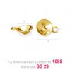 Pendant setting - OKSV 1088  6MM CON 1H