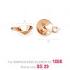 Pendant setting - OKSV 1088  6MM CON 1H