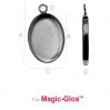 Setting for pendant cabochone - FMG 18X13MM CON 1H