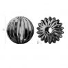 Decorative silver ball 5 mm - ODL-00027