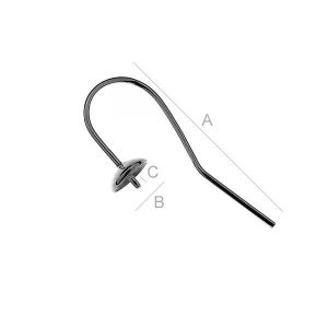 Ear Wire, Earring Findings, BO 52 Ear Wire, Earring Findings, BO 52
