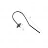 Silver open ear wire BO 52