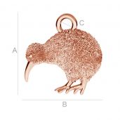 Kiwi vogel anhänger - ODL-00144