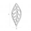 Leaf pendant BL-0091