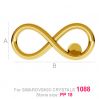 Infinity sign Swarovski base (1088 PP 18) - ODL-00154