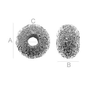 Zwischenteile, Spacer, Abstandhalter, 3mm, Schmuckteile, UFD 3,0