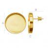 S-EARRING 002 20X20 SZ