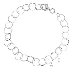 Charms Bracelet - Hand Base 4 (20 cm)