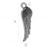 Engel flügel anhänger - ODL-00162