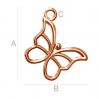 Butterfly charm - ODL-00016