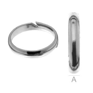 Ring, Verstellbar, Silberringe, OB-001 3,3 mm Universal