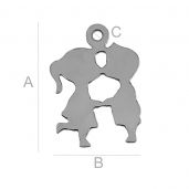 Lovers charm BL-0227 (0,40 mm)