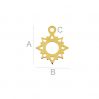 Sun charm BL-0134 (0,40 mm)