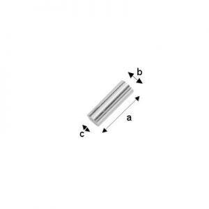 Silver Tube, Crimp Tube, RURP - 1,8 mm /  3 mm