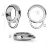 Spacer 8mm with hook - EDP 8