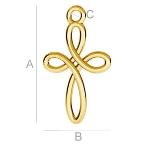 Cross Pendant, Silver Jewelry,  ODL-00184