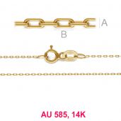 Anchor gold chain 14K - A 020 AU 585