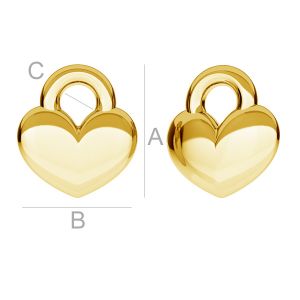 Herz-Anh&auml;nger, Silberschmuck, ODL-00196