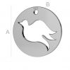 Pigeon pendant, LK-0694 - 0,50