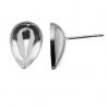 Post earrings base for Pear Fancy stones OKSV 4320 MM 14 KLS
