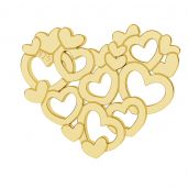 Heart pendant, LK-0705 - 0,50