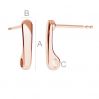 Ear post with loop ODL-00209