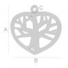 Heart tree pendant, LK-0753 - 0,50