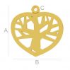 Heart tree pendant, LK-0753 - 0,50