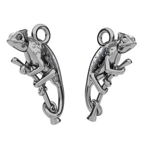 Chamäleon-Anhänger, Silberschmuck, ODL-00199