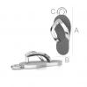 Flip flops pendant ODL-00220