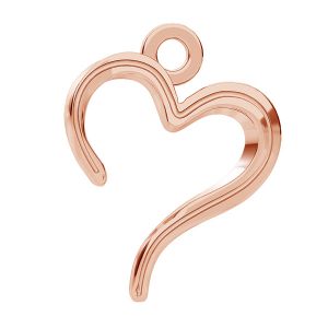 Herz-Anhänger, Silberschmuck, ODL-00222