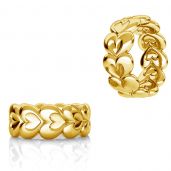 Heart spacer bead 6mm - ODL-00225