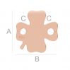 Clover pendant, LK-0943 - 0,33