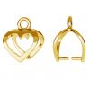 Silver bail for Swarovski Crystals KRK-13