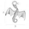 Drachen anhanger ODL-00221